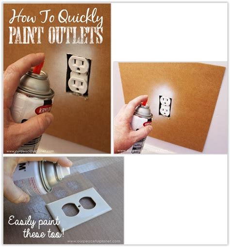 can i paint my electrical box|painting that plugs into wall.